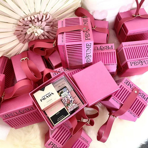 Coffret cadeau mini parfum Candy Square